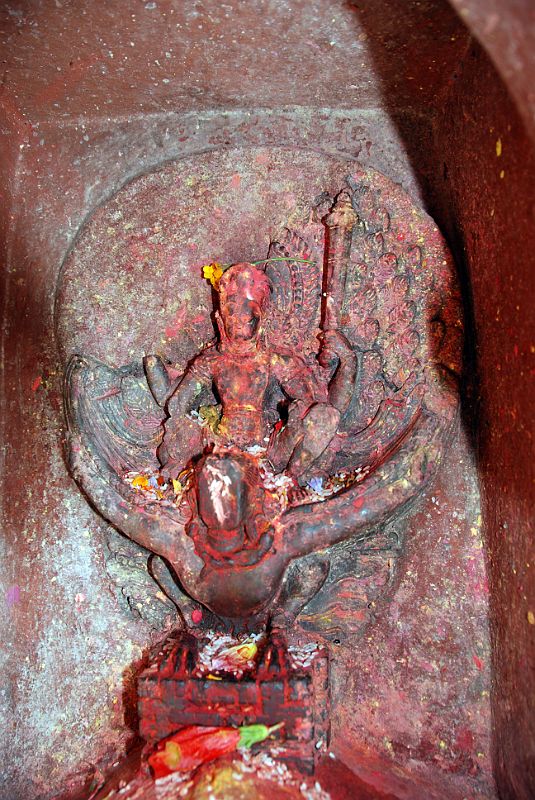 23 Kathmandu Gokarna Mahadev Temple Vishnu Riding On Garuda 